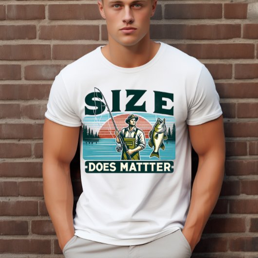 Grootte maakt uit t-shirt
