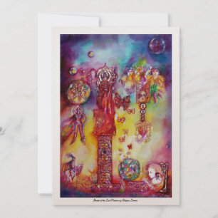 GROOTTE VAN VERLIES SCHADOWS FAIRIES, BUTTERFLIES KAART