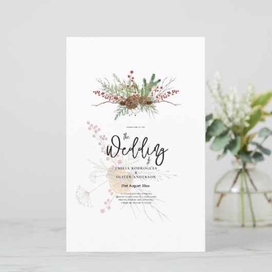 Grootte voor gebruik als een evite (Staand voorkant)