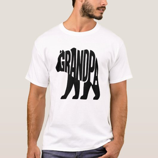 Grootvader Beer T-shirt (Voorkant)