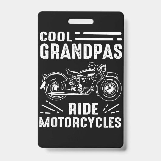 Grootvader BikerGrootvader Biker Badge (Voorzijde)