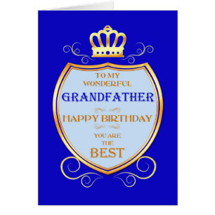 Grootvader Birthday met Shield