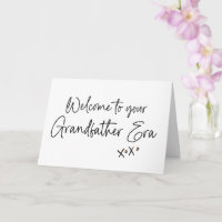 Grootvader Era Zwangerschap Nieuwe Baby Reveal voo