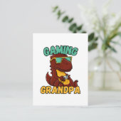 Grootvader Gamen Briefkaart (Staand voorkant)