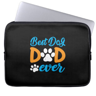 Grootvader Gift Beste hond-pap ooit Laptop Sleeve