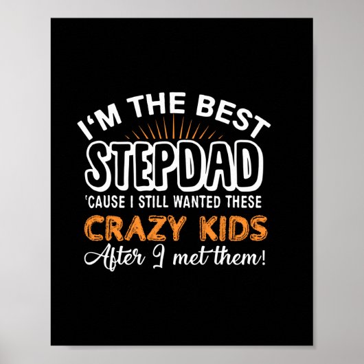 Grootvader Gift | Ik ben de beste stap Poster (Voorkant)