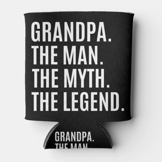 Grootvader/grootvader Gift Blikjeskoeler (Voorkant)