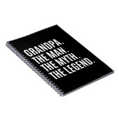 Grootvader/grootvader Gift Notitieboek (Rechterzijde)
