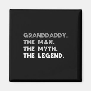 Grootvader Het Man De mythe De legende Cool Grand- Magneet