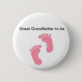 Grootvader om te worden ronde button 5,7 cm