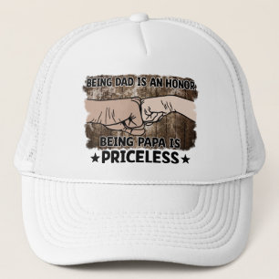 grootvader Papa is zonder prijs Vader Trucker Pet