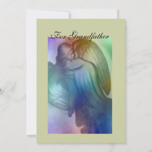Grootvader Rainbow Angel Kaart