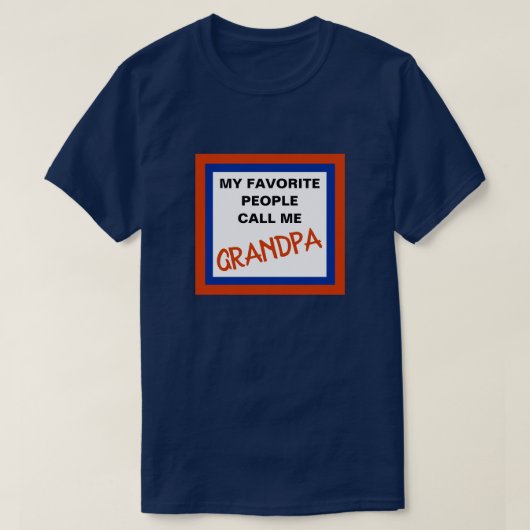 GROOTVADER T-SHIRT (Design voorkant)