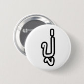 Grootvader Thai (vaderlijk) - ปู่ / Pu Ronde Button 5,7 Cm (Voorkant /achterkant)