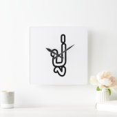 Grootvader Thai (vaderlijk) - ปู่ / Pu Vierkante Klok (Huis)