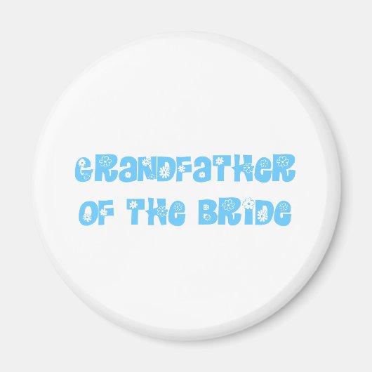 Grootvader van de Bride Magneet (Voorkant)