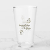 Grootvader van de bruid glas (Achterkant)