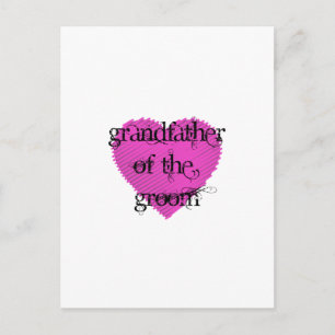 Grootvader van de Groom Briefkaart