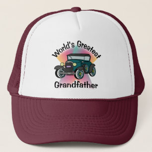 Grootvader van de wereld trucker pet