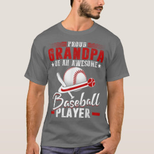 Grootvader van honkbalspeler t-shirt