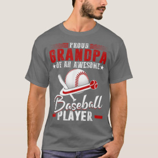 Grootvader van honkbalspeler t-shirt