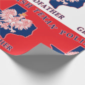 Grootvader van Poolse textiel Cadeaupapier (Hoek)
