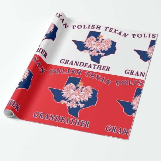 Grootvader van Poolse textiel Cadeaupapier (Uitgerold)