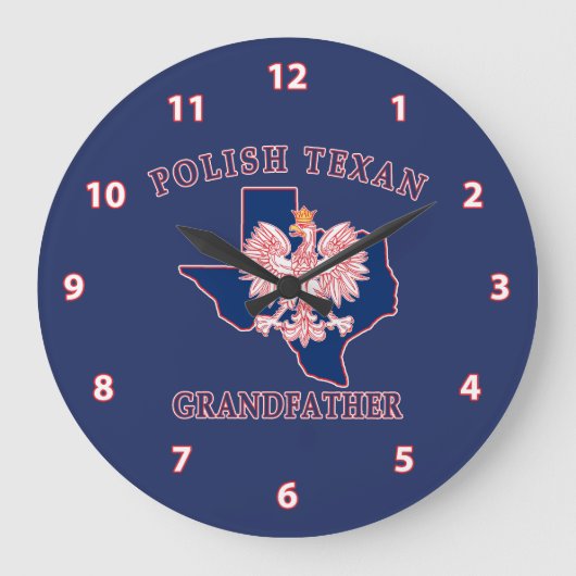 Grootvader van Poolse textiel Grote Klok (Voorkant)