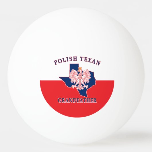 Grootvader van Poolse textiel Pingpongballen (Voorkant)
