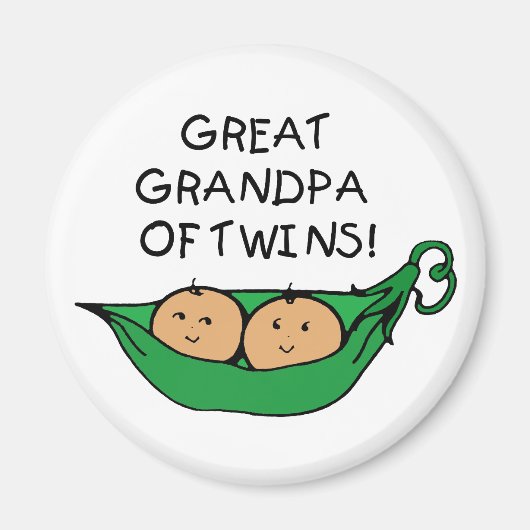 Grootvader van Twins Pod Magneet (Voorkant)