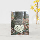 Grootvader verliest Roos sympathie Kaart (Gele Bloem)