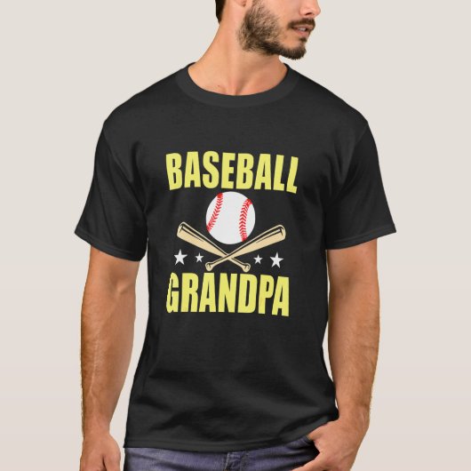 Grootvaders honkbal Baseball T-shirt (Voorkant)
