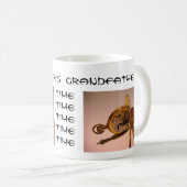 Grootvaders tijd voor koffie koffiemok (Voorkant rechts)