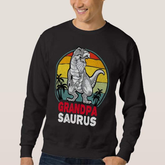 Grootvadersaurus Rex Opa Saurus Dinosaur Grappig G Trui (Voorkant)