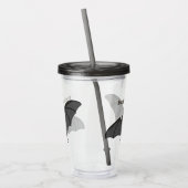 Grootvampiervleermuis cartoon acryl drinkbeker (Links)