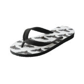 Grootvampiervleermuis cartoon kinder teenslippers (Schuin)