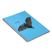 Grootvampiervleermuis cartoon notitieboek (Rechterzijde)