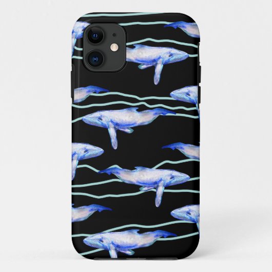 Grootvis Waterverf Case-Mate iPhone Case (Achterkant)