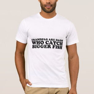 grootvissen zijn dads die grote vissen vangen t-shirt