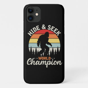 Grootvoet Verstoppertje Wereldkampioen iPhone 11 Hoesje