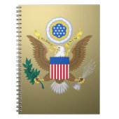 Grootzegel van de Verenigde Staten Notitieboek (Voorkant)