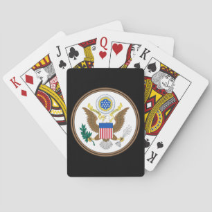 grootzegel van de Verenigde Staten Pokerkaarten