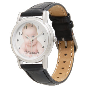Grootzoon baby foto grootvader horloge