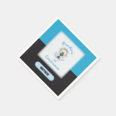 Grootzoon Eerste Communie, Blauwbekertje Servetten (Hoek)