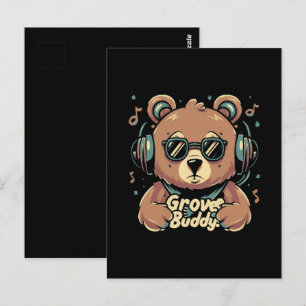 Groove buddy briefkaart