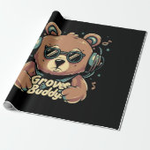 Groove buddy cadeaupapier (Uitgerold)