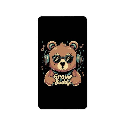 Groove buddy etiket (Voorkant)