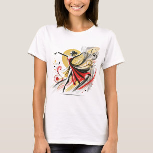 Groove Girl: Dance & Beats T-Shirt Design