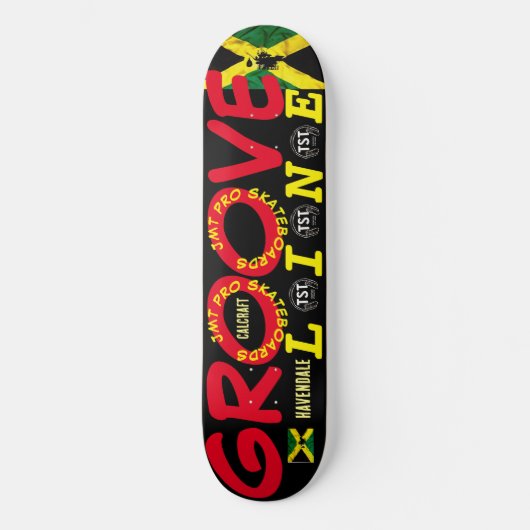 GROOVE LIJN 8 1/4" Skateboard Deck (Voorkant)