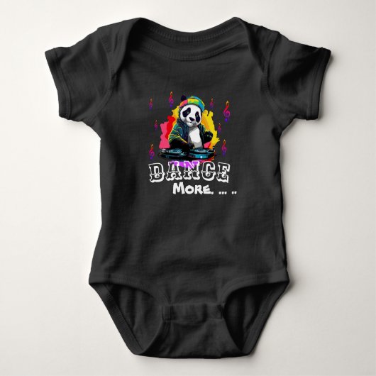 Groove Panda Romper (Voorkant)